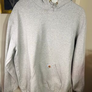 Carhartt Men's Light Gray Hoodie